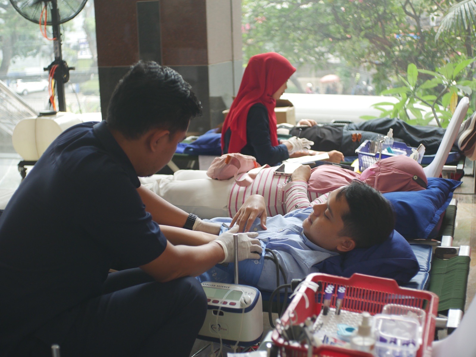 Bank Sembada Gelar Aksi Kemanusian Dengan PMI Kabupaten Lebak